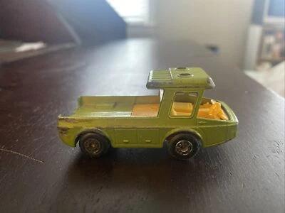 Vintage 1972 Matchbox Superfast Green Toe Joe No. 74 Lesney Tow Truck - Image 1 of 4