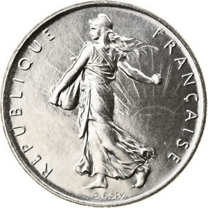 [#824177] Coin, France, Semeuse, Franc, 1971, Paris, MS, Nickel, KM:925.1