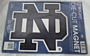 NCAA Notre Dame Fighting Irish Blue ND Logo auf 6 Zoll Auto Magnet von WinCraft - Bild 1 von 1