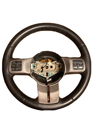 Jeep Wrangler JK 2011-2018 volante de cuero negro Foto 1 de 2