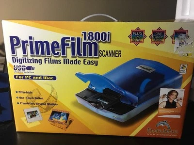 Pacific Image PrimeFilm 1800i Scanner NEW Plug And Play For Pc & Mac - Image 1 of 4