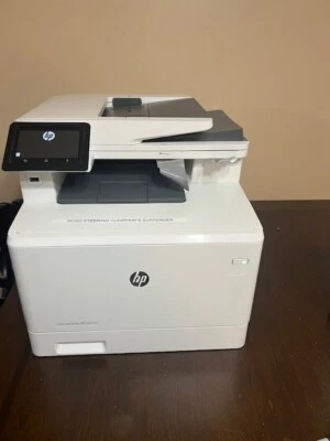 HP COLOR LaserJet Pro MFP M477FNW Printer W/Toner 5k Pg Ct All-In- ONE Wireless - Image 1 of 4