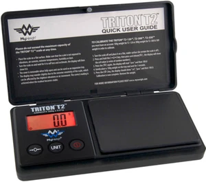 Feinwaage Taschenwaage MyWeigh Triton T2 550 x 0,1g Goldwaage schwarz digital