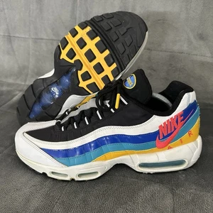 Taglia 11 - Sneakers Nike Air Max 95 Windbreaker Multicolore Bianco AJ2018-123 - Foto 1 di 14