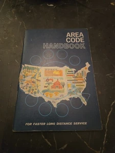 Vtg 1962 EDITION AREA CODE Telephone HANDBOOK Pennsylvania Telephone Telegraph - Picture 1 of 9