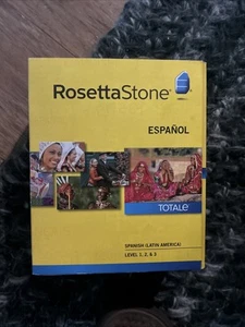 Rosetta Stone V4 TOTALe: English (British) Level 1-3 Set for PC, Mac - Picture 1 of 1
