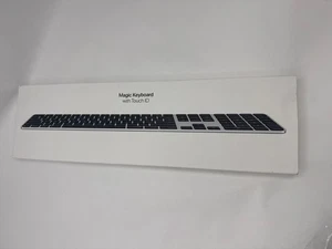 Apple Magic Keyboard w/Touch ID for Apple silicon Mac (Black) usb C version blk - Picture 1 of 5