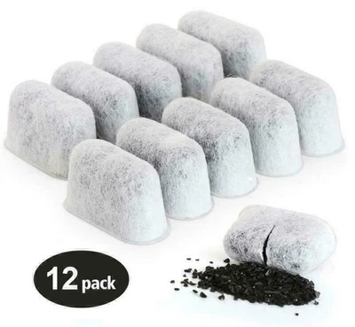 12er Aktivkohlefilter Für BEEM AEG Klarstein Cuisinart Und Domo Kaffeemaschinen - Bild 1 von 4