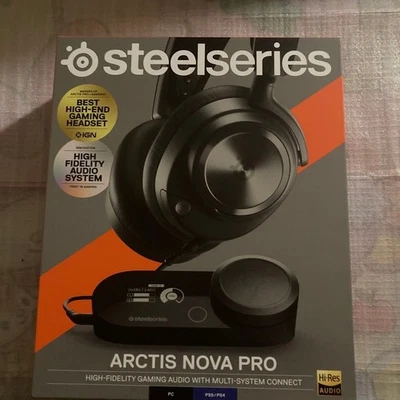 SteelSeries Arctis Nova Pro Gaming Headset High Fidelity PC PS5 Xbox Japan Uesd - Image 1 of 4