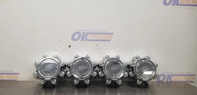 01 FORD F250 SUPER DUTY WHEEL RIM CENTER CAP SET CHROME 4X2 2WD Foto 1 de 4