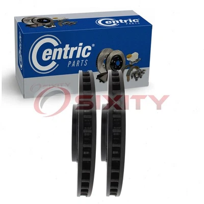 2 pc Centric Front Disc Brake Rotors for 2009-2015 Cadillac CTS Braking Tire ae - Image 1 of 4