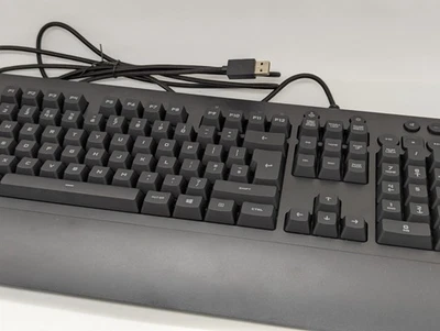 FAULTY Logitech G213 Prodigy gaming keyboard LightSync RGB keys black READ DESC - Image 1 of 4