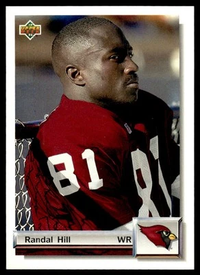 1992 Upper Deck Gold Randal Hill Phoenix Cardinals #G28 - Image 1 of 2
