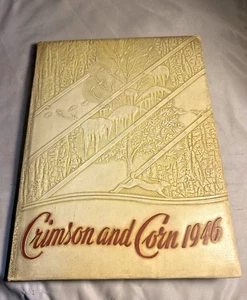 1946 CRIMSON AND CORN Murphysboro High School Yearbook - Murphysboro, Illinois - Picture 1 of 6