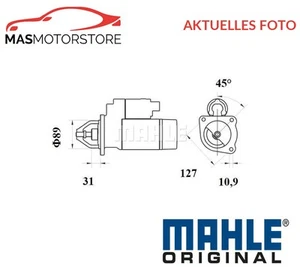 TEMPERATURSCHALTER KÜHLERLÜFTER MAHLE ORIGINAL TSW 31 P FÜR VW PASSAT - Picture 1 of 5