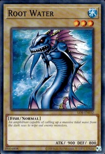 YuGiOh Legend of Blue Eyes 25th Anniversary LOB-EN032 Root Water - Picture 1 of 1