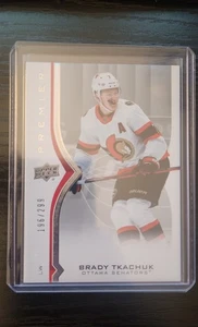 2020-21 Upper Deck Premier - Brady Tkachuk #44 /299 - Bild 1 von 2