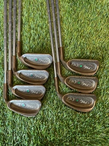 Ping Eye 2 Iron set Beryllium 5-PW & SW Green Dot Steel Regular Flex New Nexgen - Picture 1 of 11