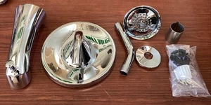 NEW Moen T2743 Glyde Posi-Temp Tub Shower 2.5 GPM Faucet Trim Set Chrome B322 - Picture 1 of 4