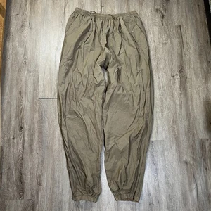 Pantalones de chándal Nike de colección para hombre XXL de nailon marrón sueltos holgados cremallera etiqueta blanca - Imagen 1 de 8