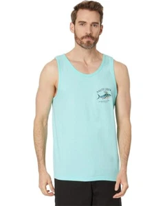 Salty Crew Rooster Tank Top Men's Large Sea Foam 100% Cotton Activewear JDM169 - Picture 1 of 10