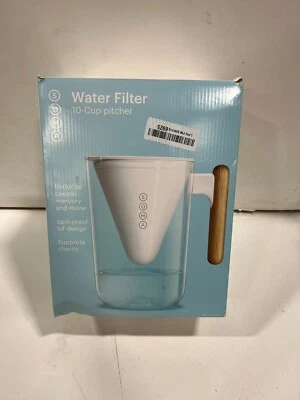 Soma Pitcher Plant-Based Water Filter 10-Cup - White - Image 1 of 2