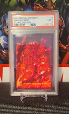 1994 Marvel Universe - Hologram - War Machine - PSA 9 MINT - Red/Orange