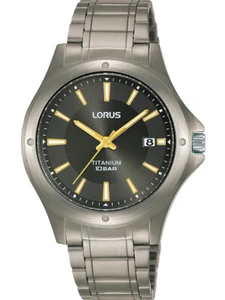 Lorus RG867CX9 titanium Mens Watch 37mm 10ATM - Picture 1 of 2