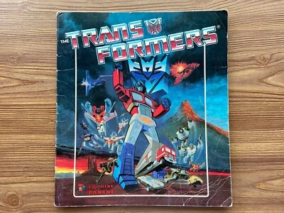 Transformers G1 1986 vintage PANINI used album book complete dutch5 - Image 1 of 4
