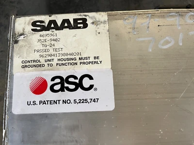 OEM 95-98 SAAB 900 трансформируемый электронный модуль управления ECM компьютер 4695961 - Изображение 1 из 2
