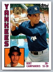 2001 TOPPS ARCHIVES BASEBALL 164 BERT CAMPANERIS YANKEES - Picture 1 of 2