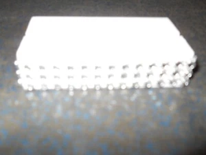 NUEVO ~ blanco bling bloque colocar tarjetero ~ 3 x 1,5. - Imagen 1 de 3