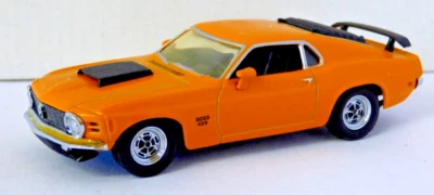 Matchbox  Model of Yesteryear  1970 Ford Mustang Boss  429 Orange  1:43 Scale - Image 1 of 4