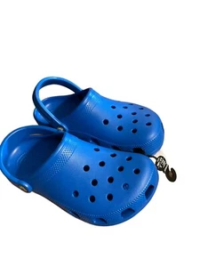 Crocs Classic Clog Colbalt 10001-4JL Slip On Sandal Men 6 Women 8 NWT - Picture 1 of 9