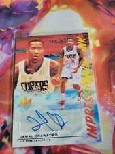 2021-22 Panini Court Kings Basketball Impressionist Ink Auto Jamal Crawford /25