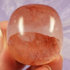 Großer roter Hämatitquarz Trinkstein ""Fühlen Sie sich energetisiert"" 45g SN44547 - Bild 1 von 4