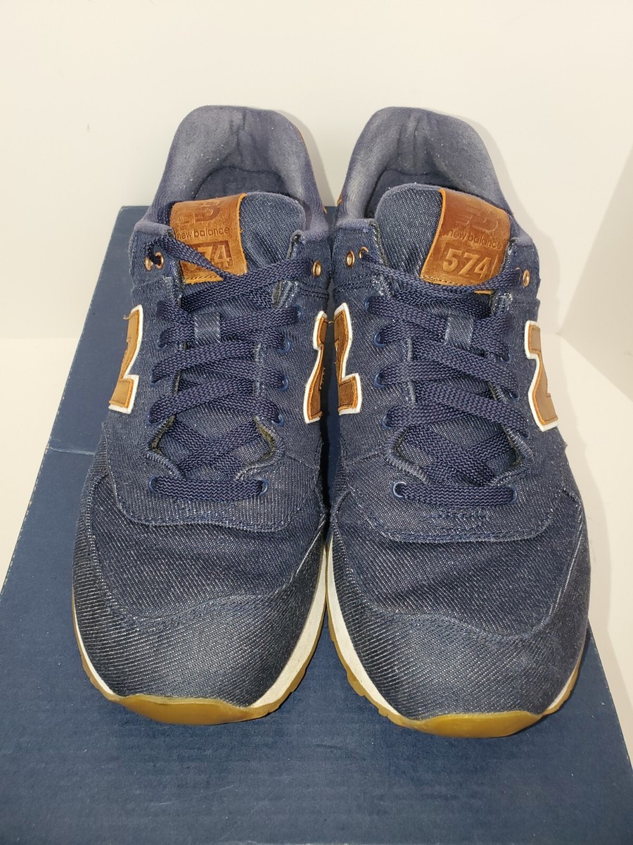 New Balance 574 Navy Denim for Sale | Authenticity
