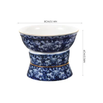 Tea Room Ceramic Tea Strainer Ceramic Tea Infuser Tea Filter Ceramic Tea Filter - Image 1 of 4