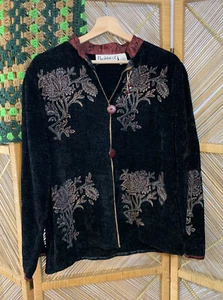 Vintage Sweater Jacket Artisan Small - Picture 1 of 7