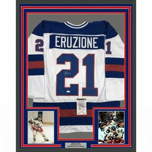mike eruzione signed jersey