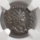 Victorinus Romano Gallic Empire Ngc Au Bi Double Denarius Ancient Roman Coin
