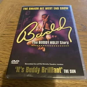 Buddy The Buddy Holly Story Recorded DVD Region 2 New & Sealed - Free UK P&P - Picture 1 of 2