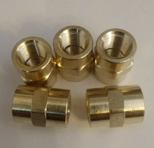 TUBO LATÓN ACOPLAMIENTO FNPT 1/8" (Cantidad 5) - Imagen 1 de 1