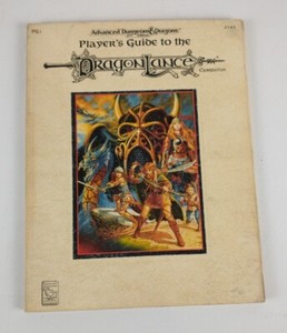 Advanced Dungeons & Dragons 2nd Ed Player's Guide to the Dragon Lance Campaign