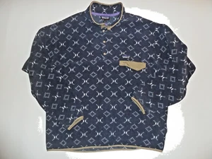 GREAT! Mens PATAGONIA Synchilla Geometric Snap T Pullover Jacket Sz. XL - Picture 1 of 3