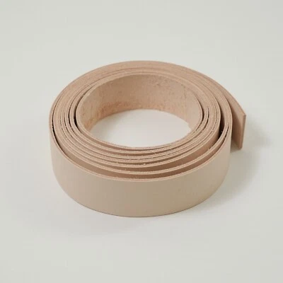Veg Tanned Leather Strips,  Belt Blanks, 2oz - 6oz Full Grain Leather Straps - Image 1 of 4