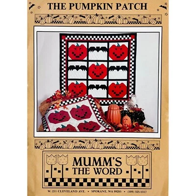 The Pumpkin Patch Halloween Quilt PATTERN by Debbie Mumm for Mumm’s the Word - Image 1 of 4