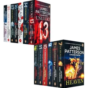 Womens Murder Club Collection James Patterson 13 Books Set (7-19) Brand New - Picture 1 of 4
