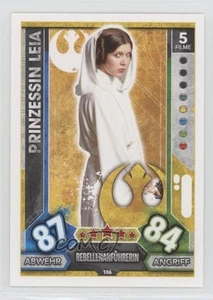 2017 Topps Star Wars Force Attax Universe German Princess Leia Organa #106 - Picture 1 of 2