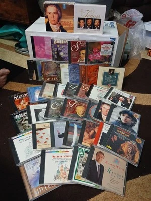 VINTAGE RARE Lot of 48 used Classical / Opera CDs - Good Condition, Many Boxsets - Image 1 of 4